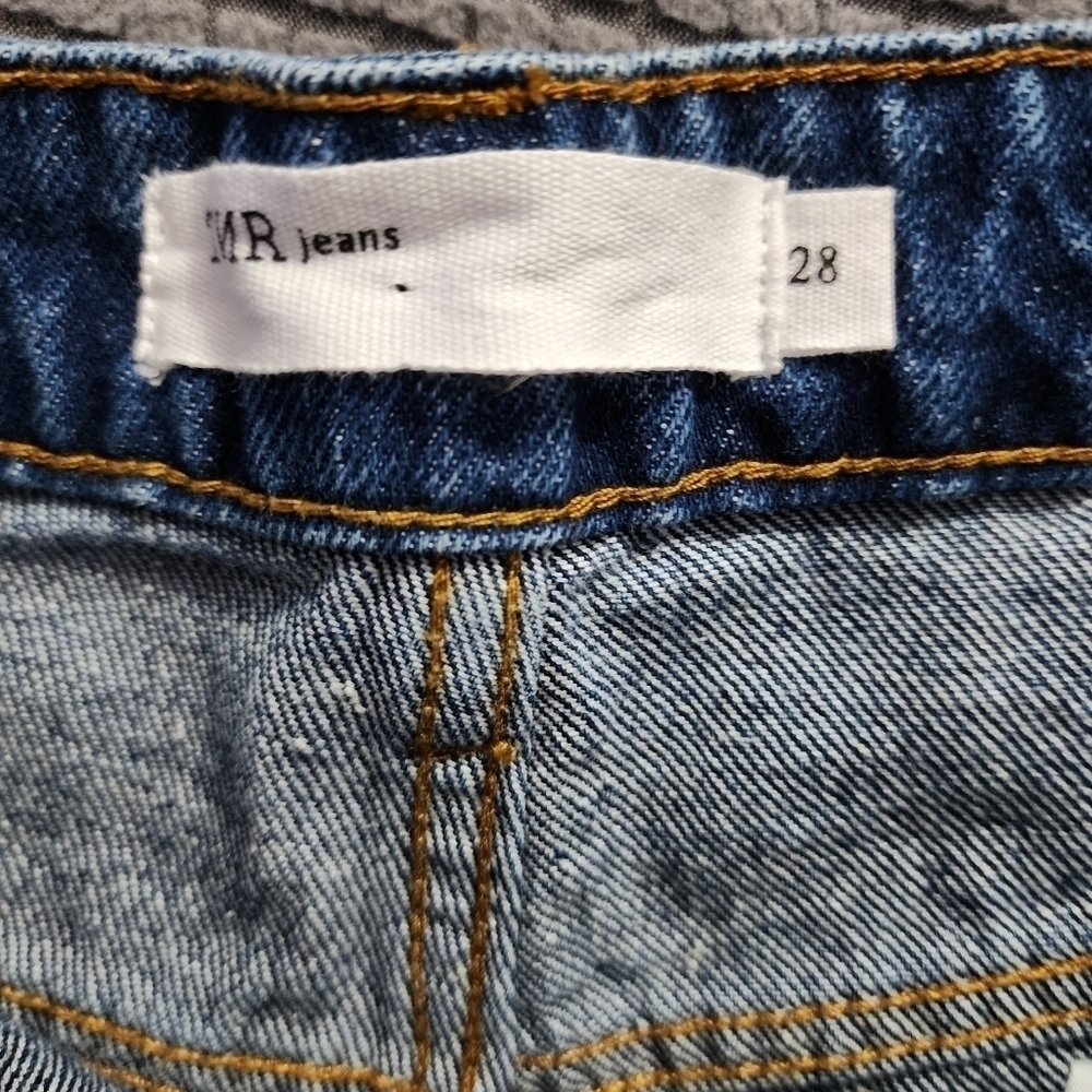TNR HIGH RISE CROP MOM JEANS - Picture 6 of 6